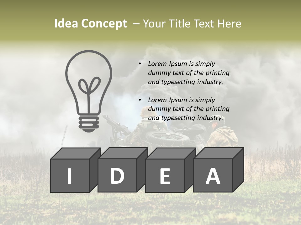 A Couple Of Men Riding On The Back Of A Motorcycle PowerPoint Template