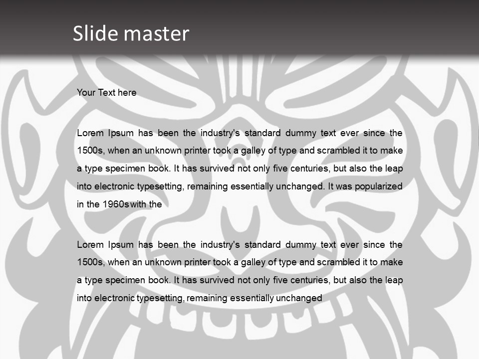 Human Ethnicity Skin PowerPoint Template