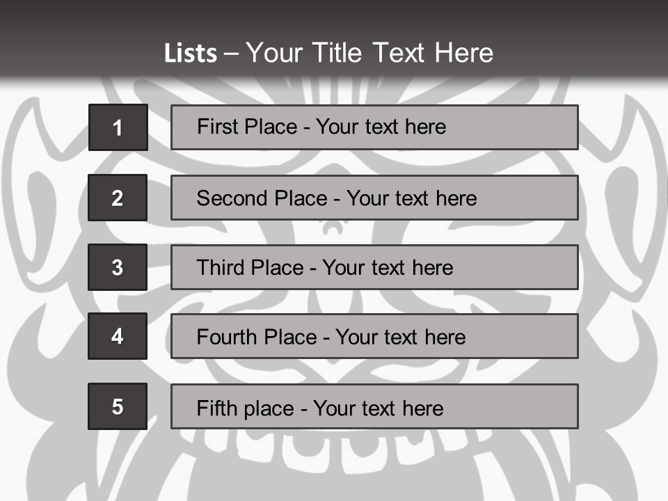 Human Ethnicity Skin PowerPoint Template