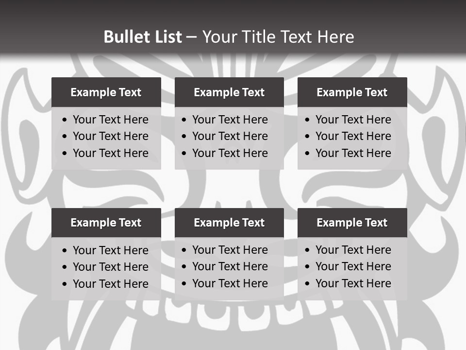 Human Ethnicity Skin PowerPoint Template