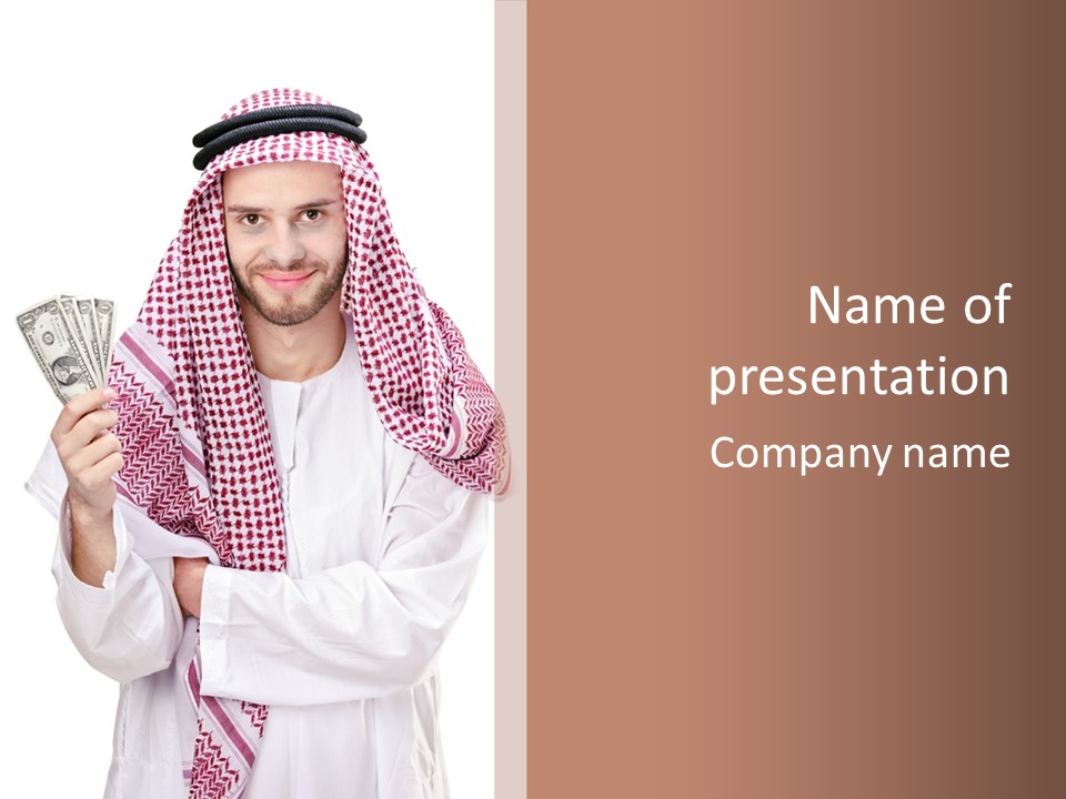 One View Veil PowerPoint Template