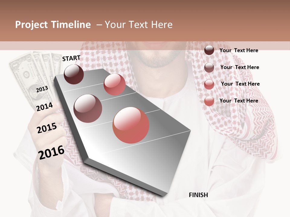 One View Veil PowerPoint Template