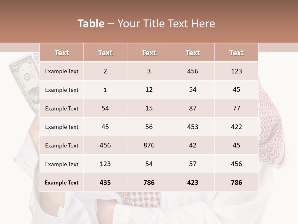 One View Veil PowerPoint Template