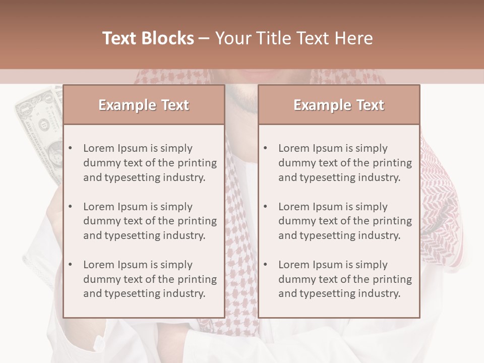 One View Veil PowerPoint Template