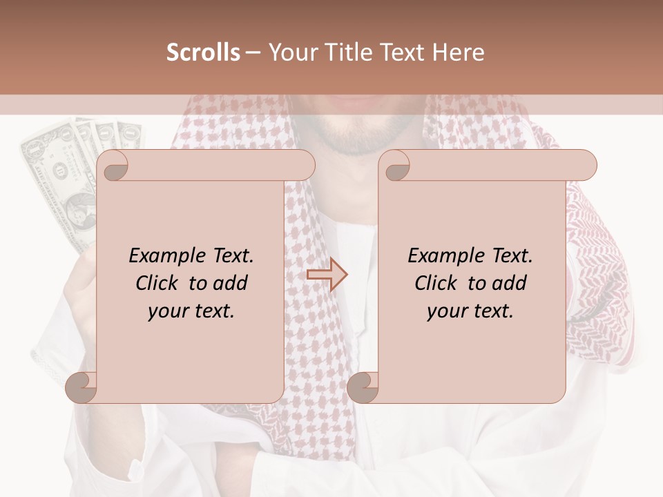 One View Veil PowerPoint Template