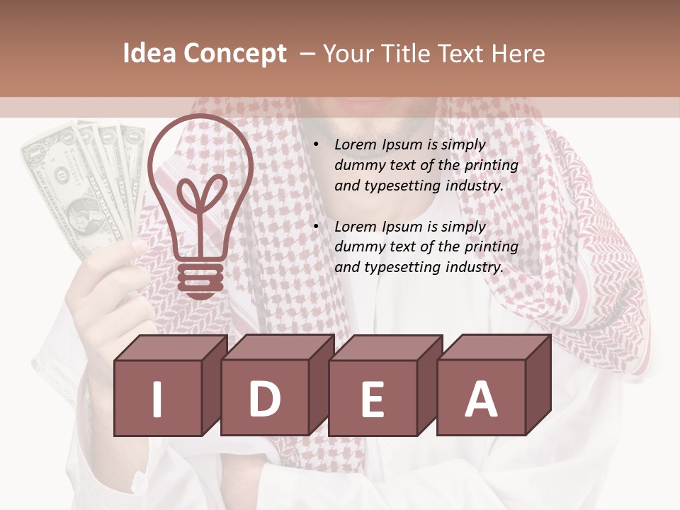 One View Veil PowerPoint Template