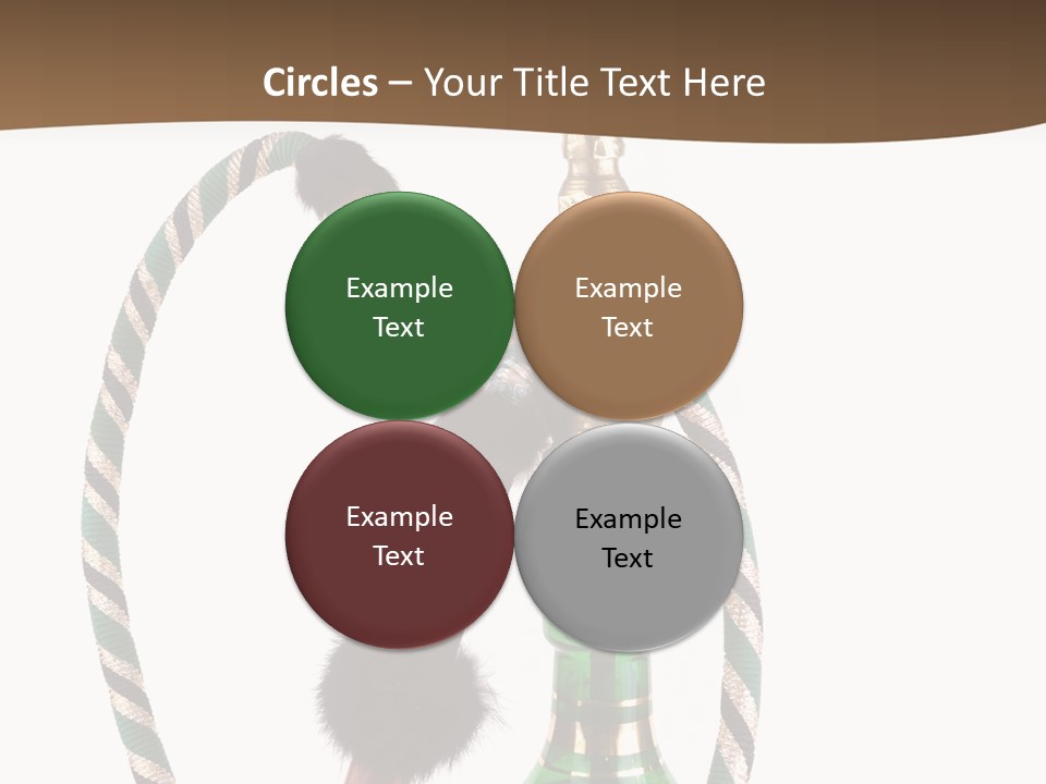 Metal Hookah Cancer PowerPoint Template