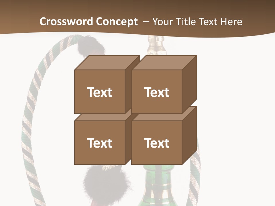 Metal Hookah Cancer PowerPoint Template