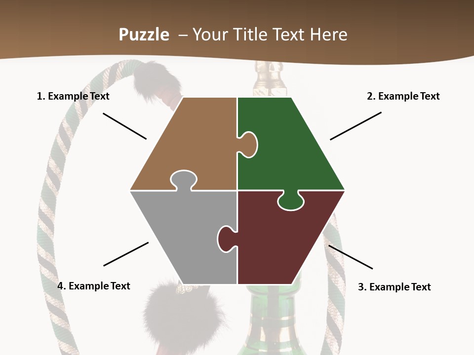Metal Hookah Cancer PowerPoint Template