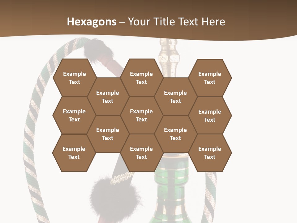 Metal Hookah Cancer PowerPoint Template