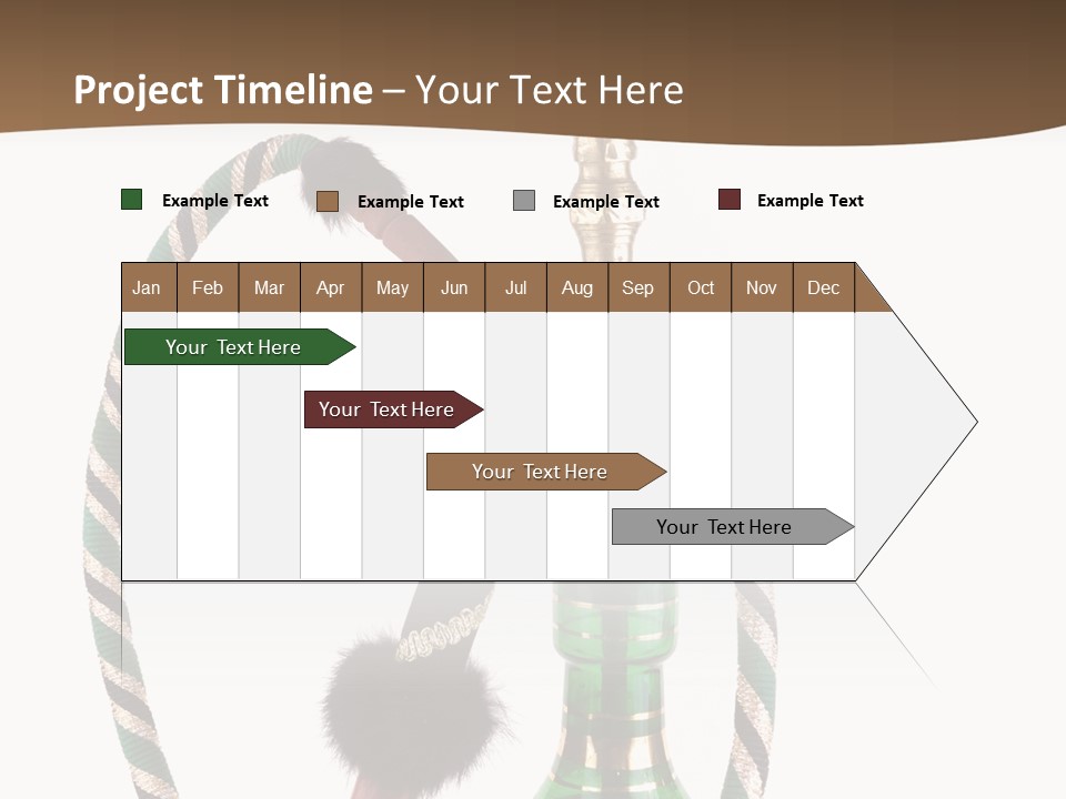 Metal Hookah Cancer PowerPoint Template