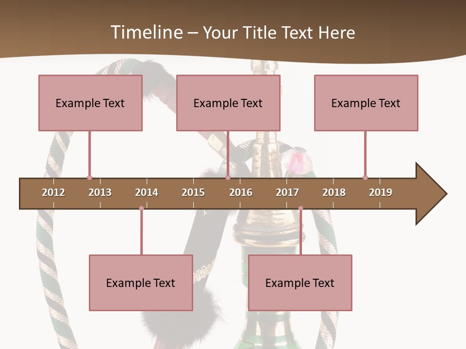 Metal Hookah Cancer PowerPoint Template