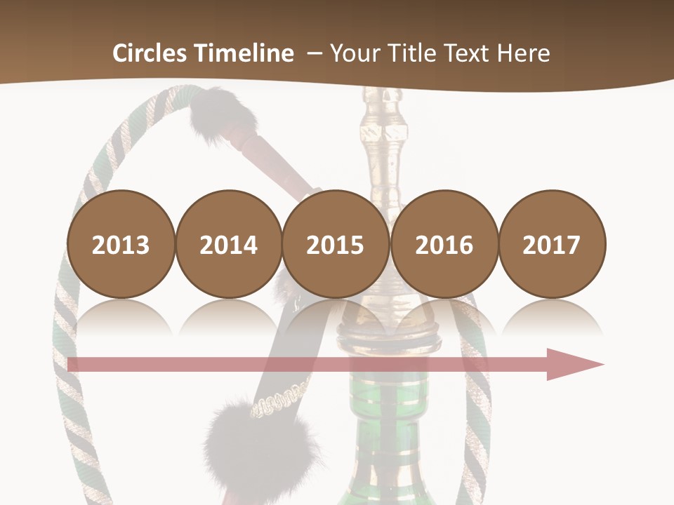 Metal Hookah Cancer PowerPoint Template