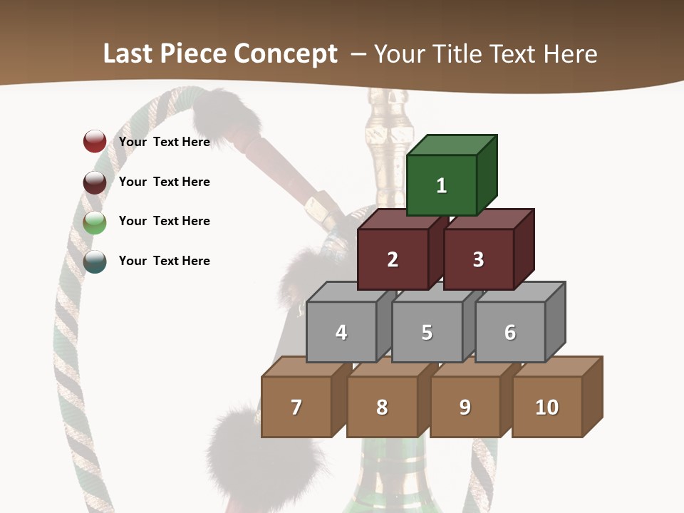 Metal Hookah Cancer PowerPoint Template