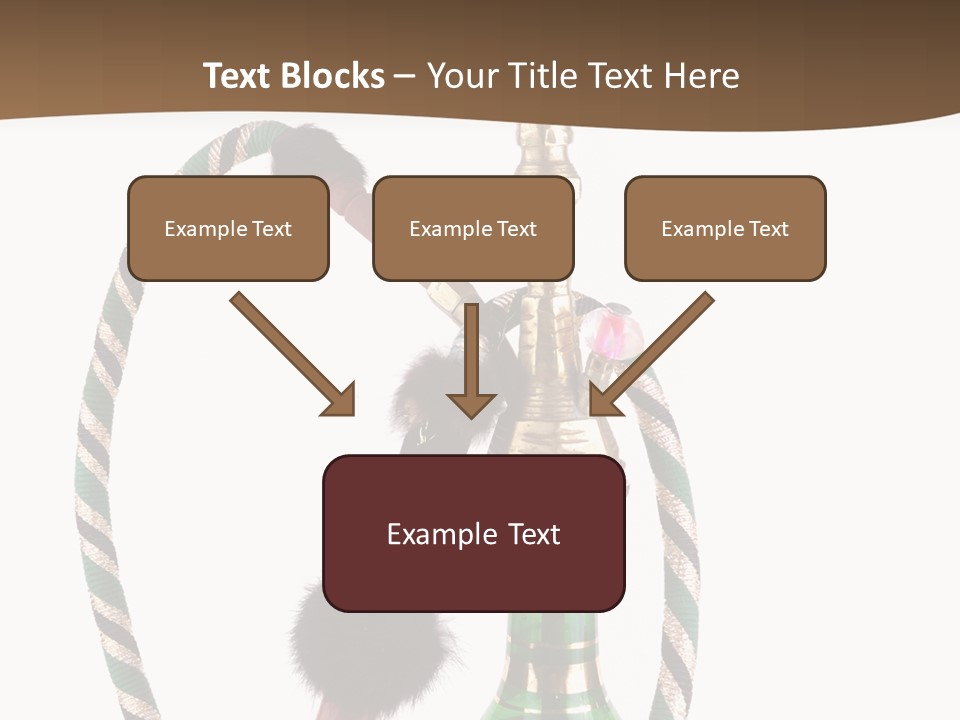 Metal Hookah Cancer PowerPoint Template
