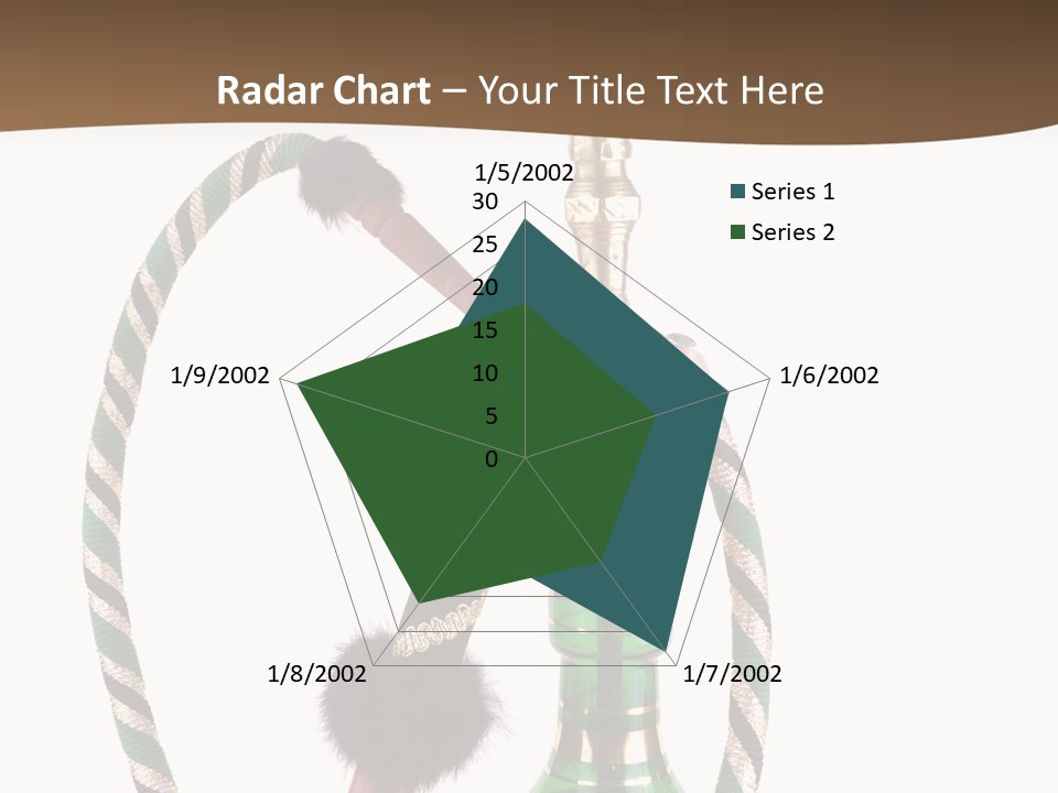 Metal Hookah Cancer PowerPoint Template