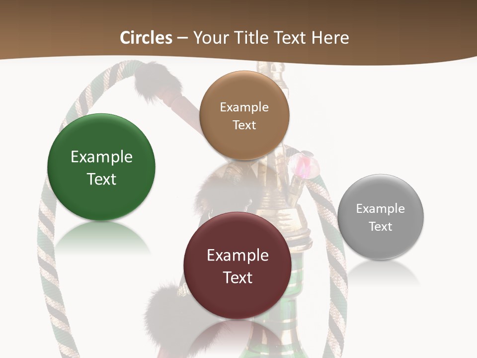 Metal Hookah Cancer PowerPoint Template