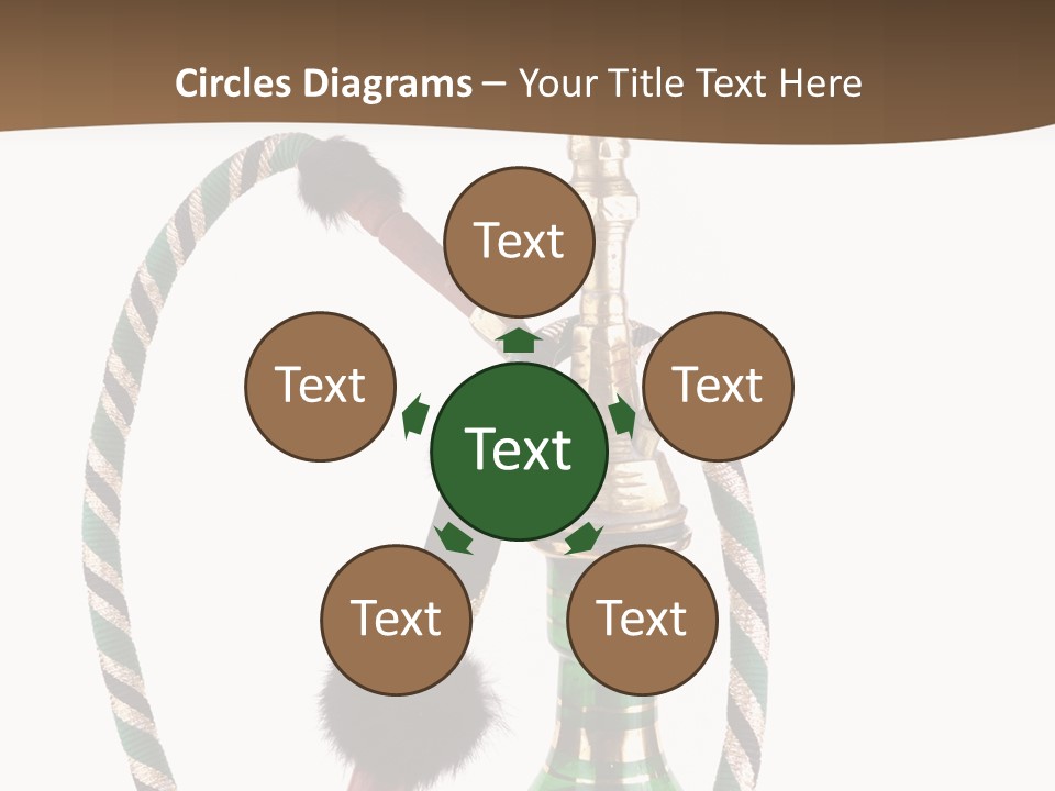 Metal Hookah Cancer PowerPoint Template