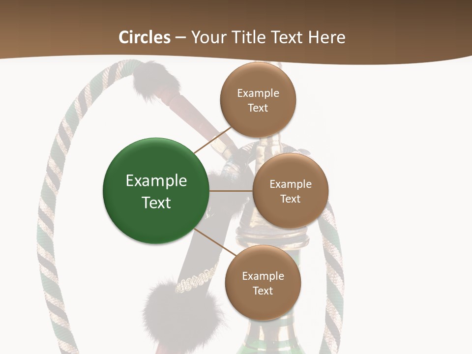 Metal Hookah Cancer PowerPoint Template