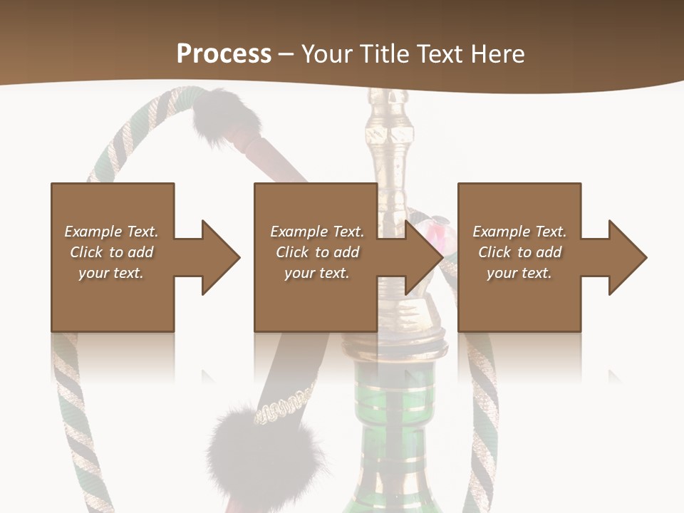 Metal Hookah Cancer PowerPoint Template