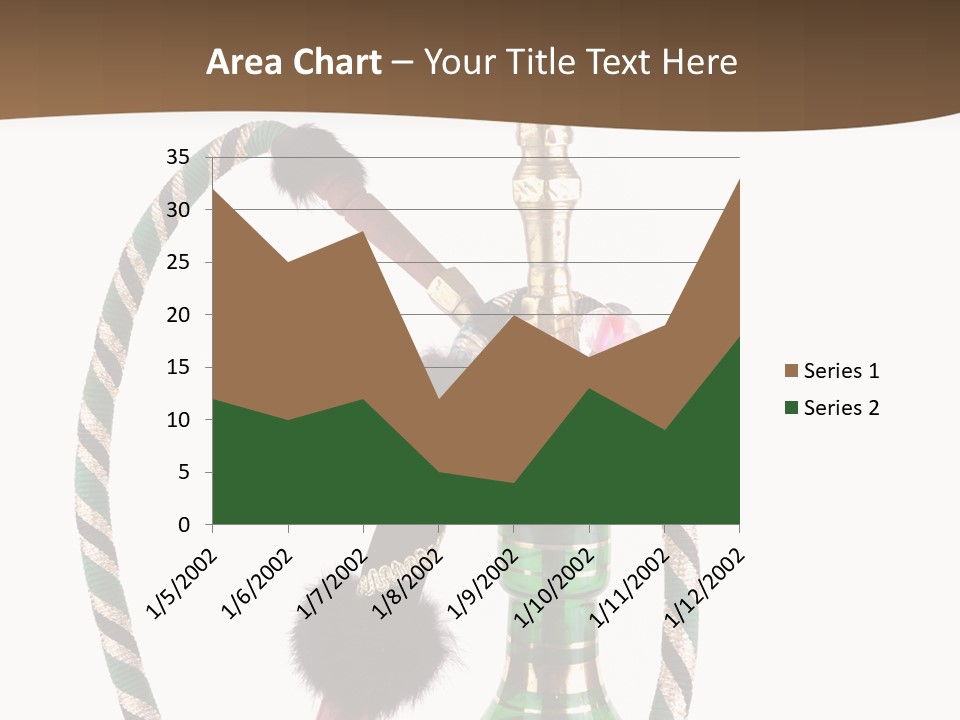 Metal Hookah Cancer PowerPoint Template