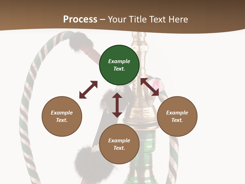 Metal Hookah Cancer PowerPoint Template