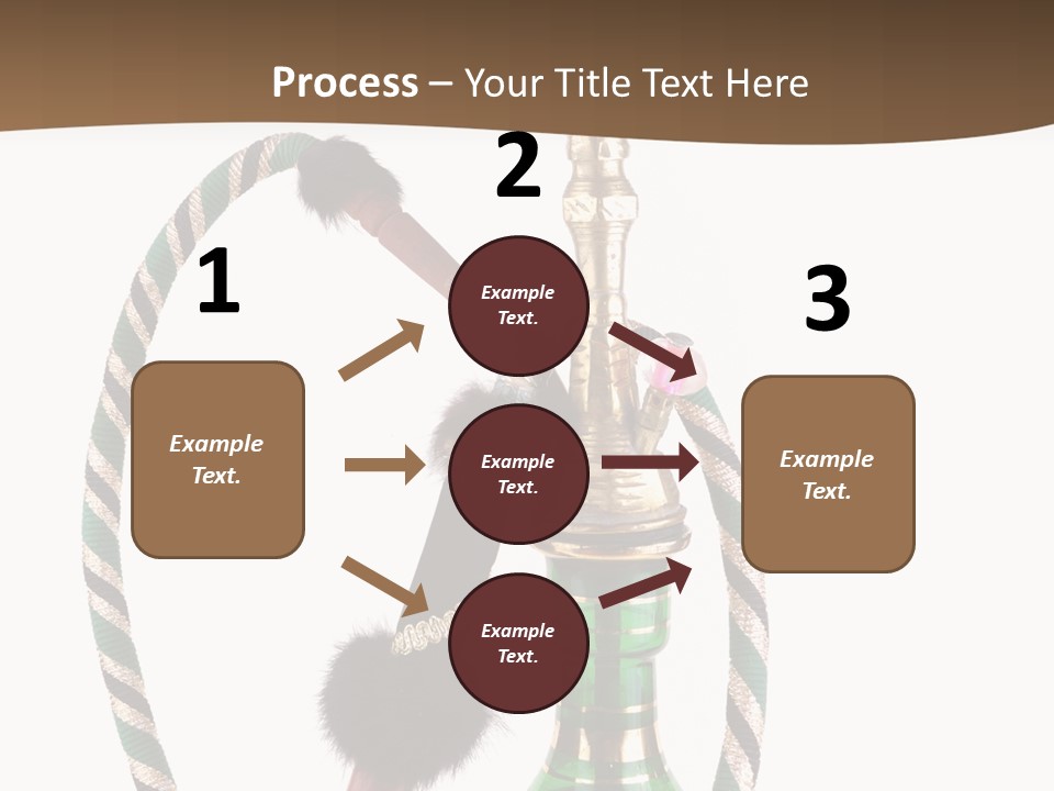 Metal Hookah Cancer PowerPoint Template