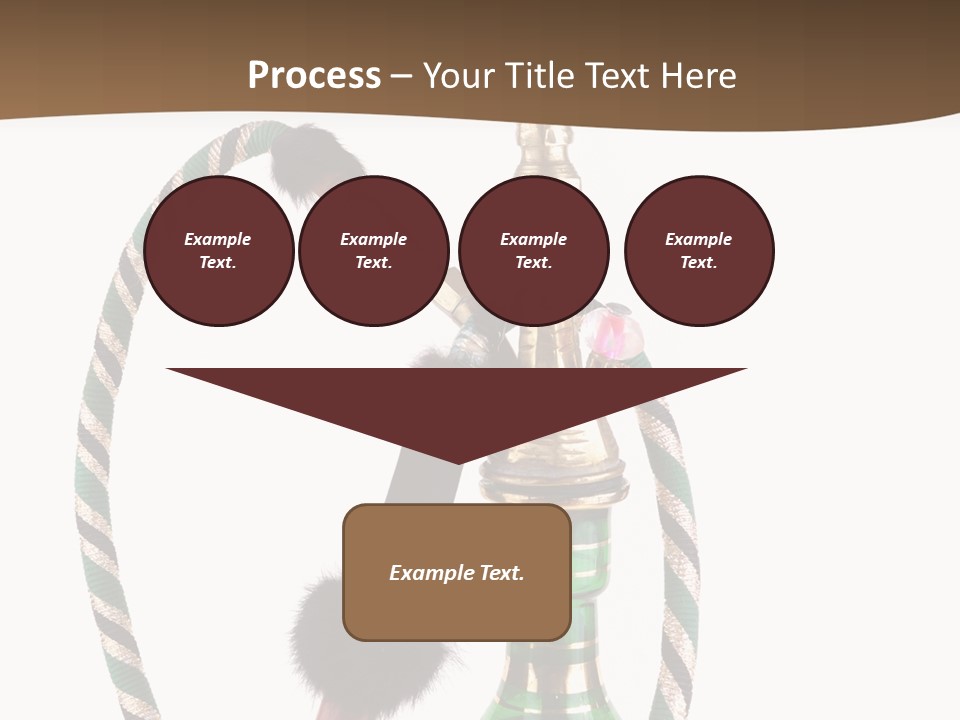 Metal Hookah Cancer PowerPoint Template