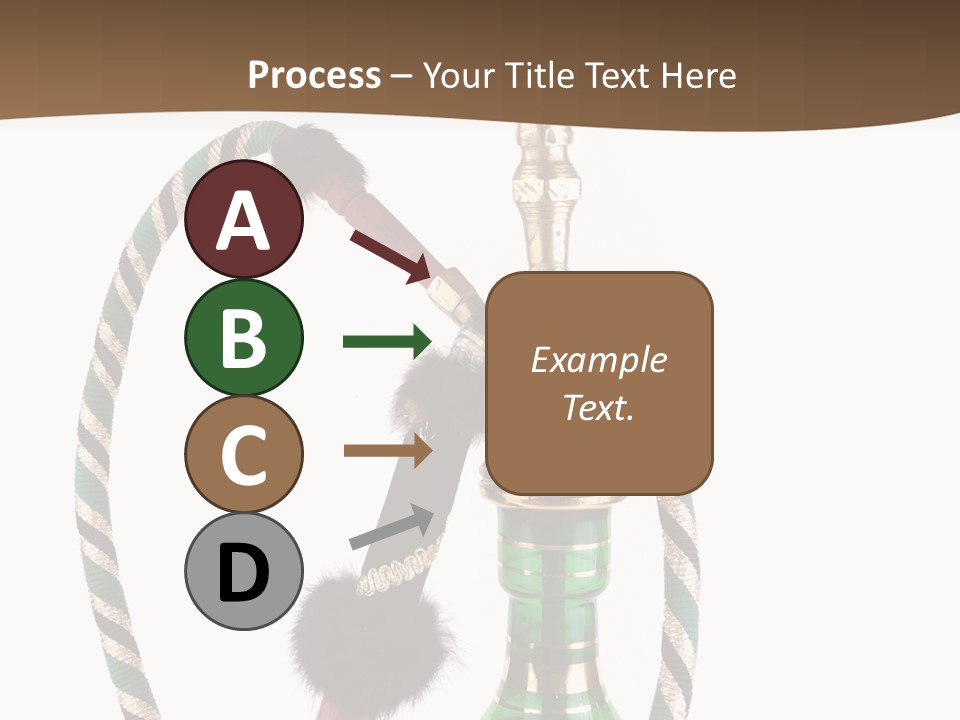 Metal Hookah Cancer PowerPoint Template