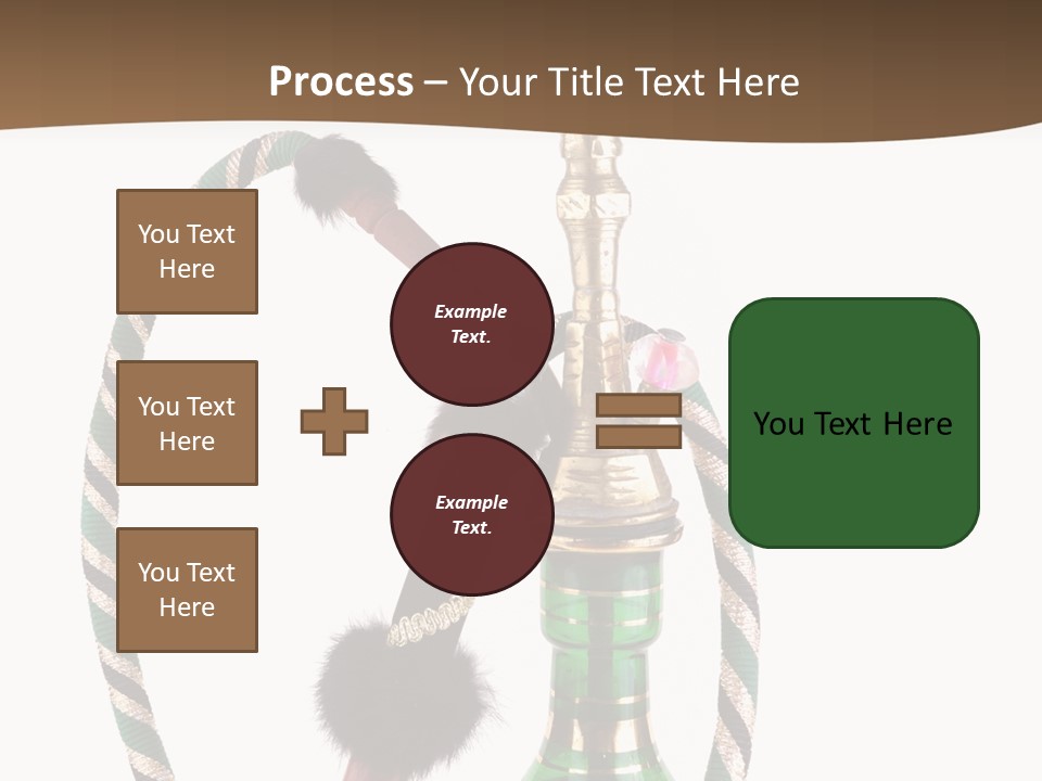 Metal Hookah Cancer PowerPoint Template