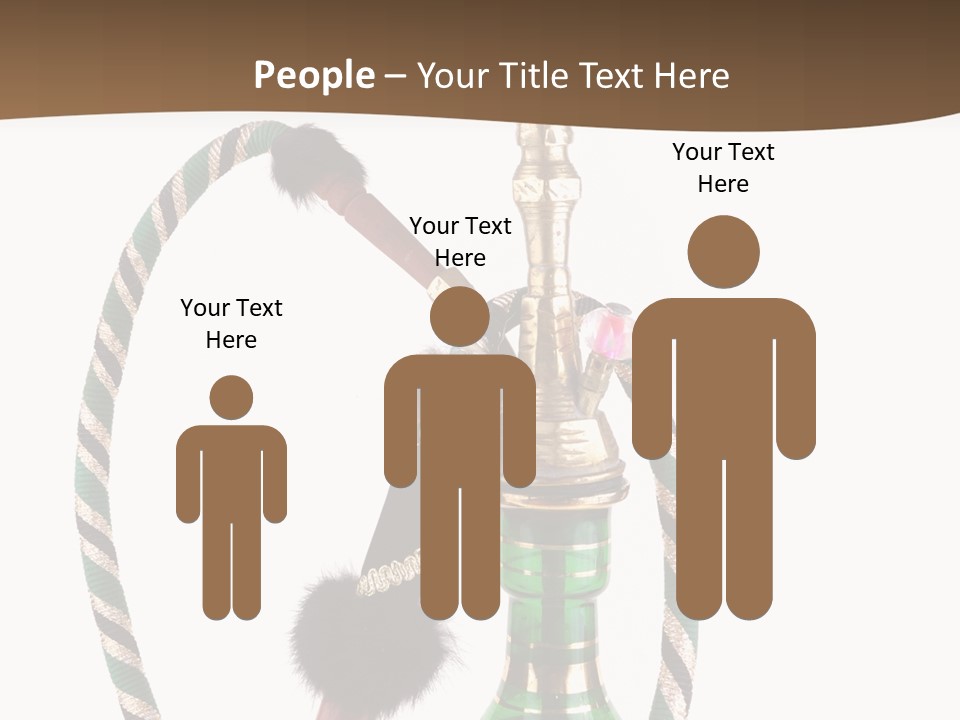 Metal Hookah Cancer PowerPoint Template