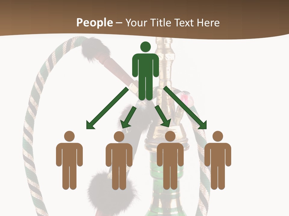 Metal Hookah Cancer PowerPoint Template