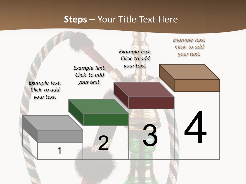 Metal Hookah Cancer PowerPoint Template