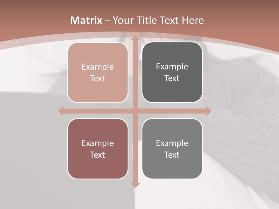 Textile Pool Buttons PowerPoint Template