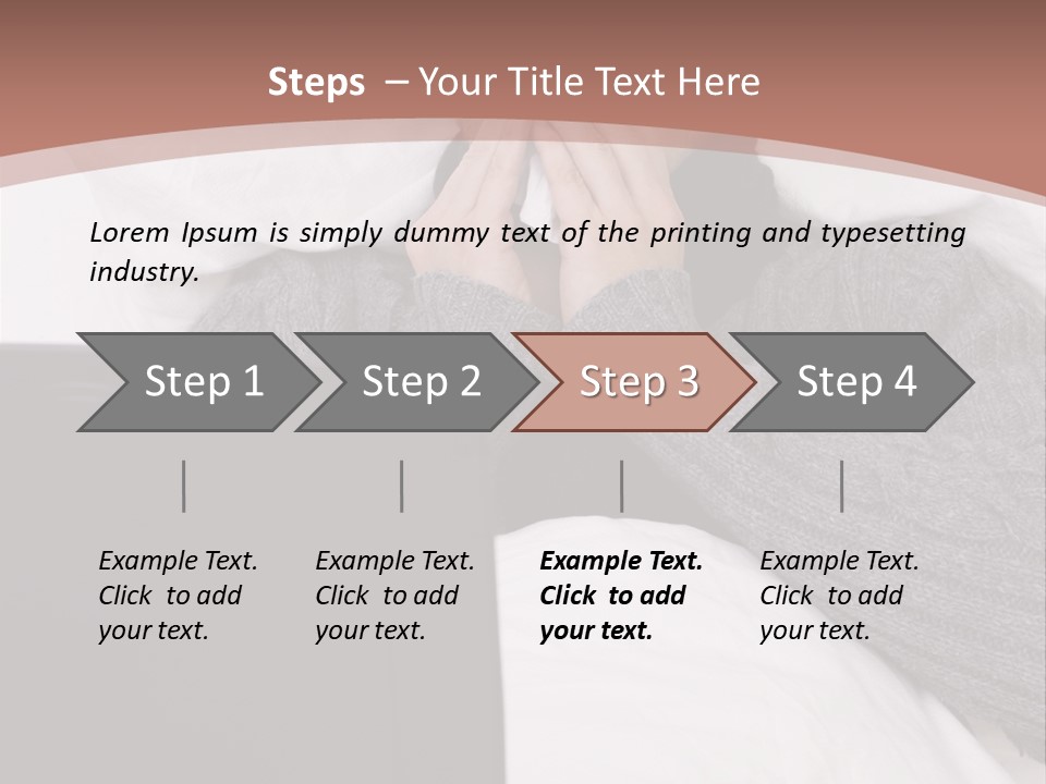 Textile Pool Buttons PowerPoint Template