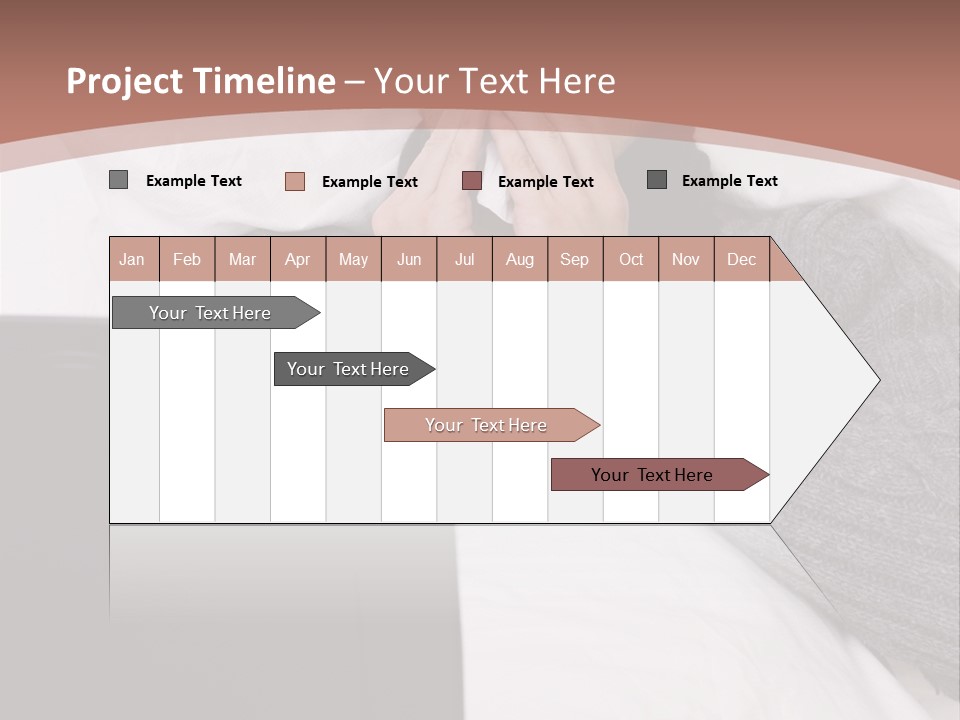 Textile Pool Buttons PowerPoint Template