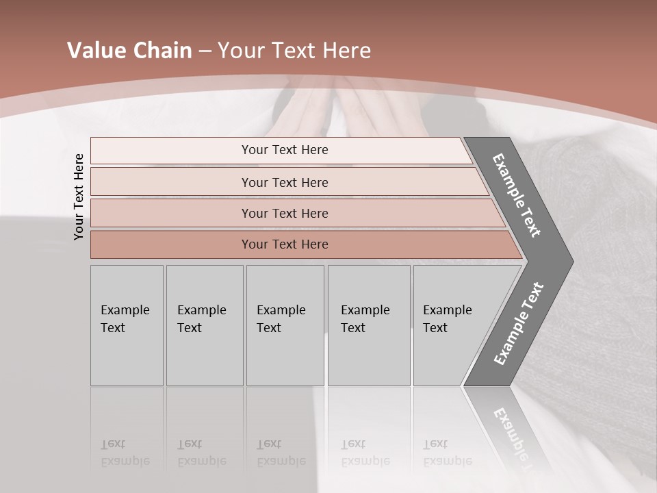 Textile Pool Buttons PowerPoint Template