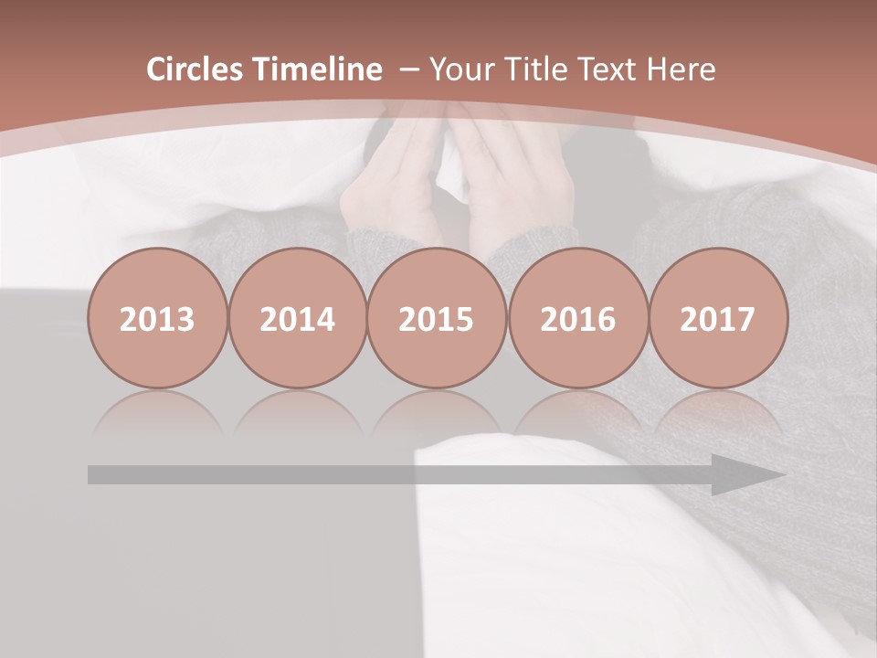 Textile Pool Buttons PowerPoint Template