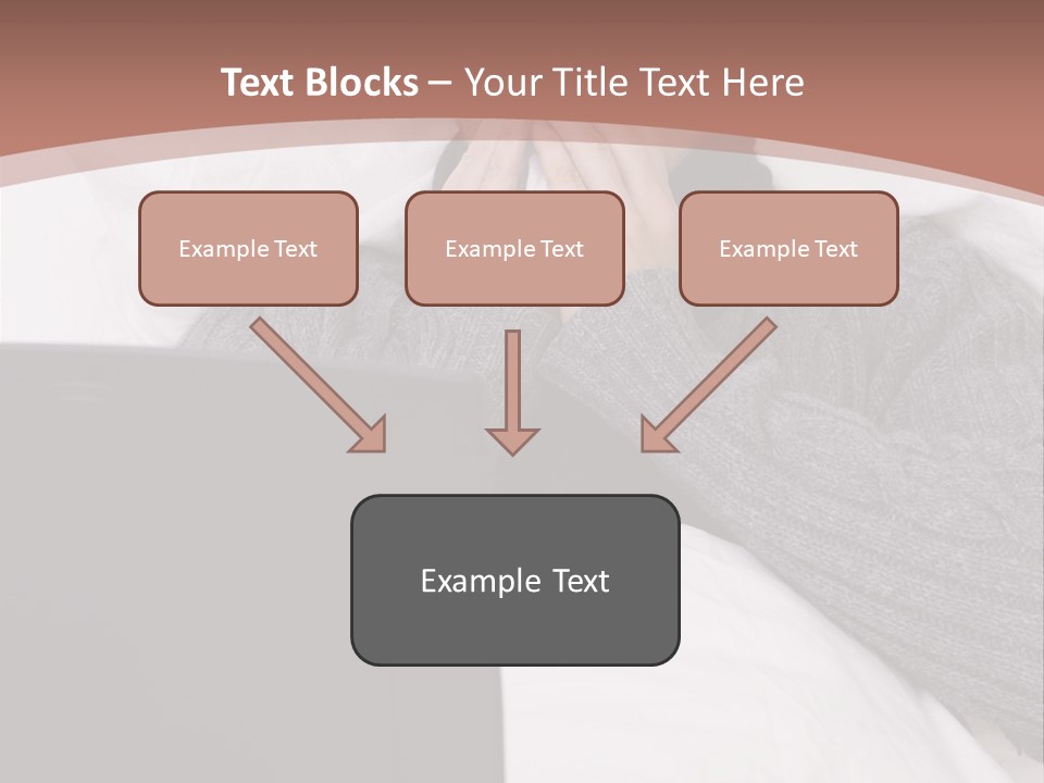 Textile Pool Buttons PowerPoint Template