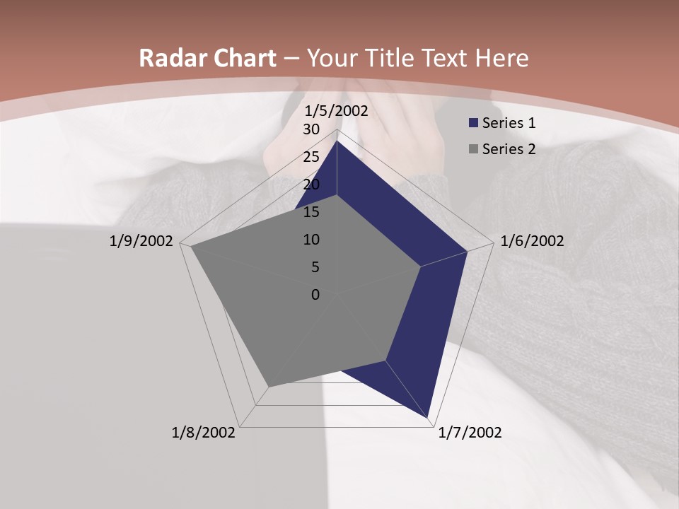 Textile Pool Buttons PowerPoint Template