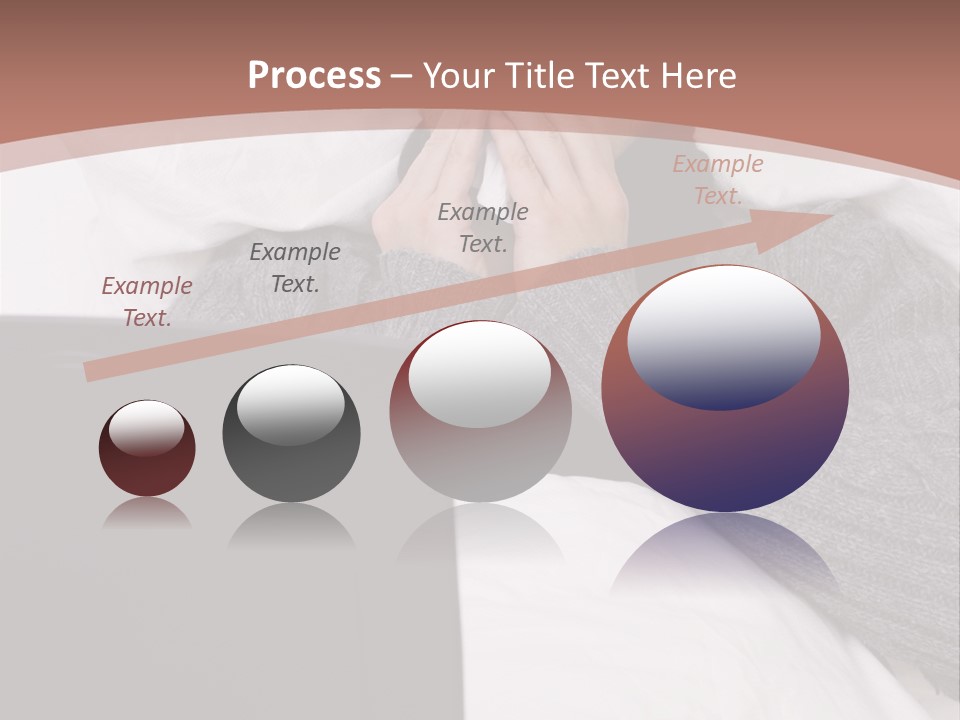 Textile Pool Buttons PowerPoint Template