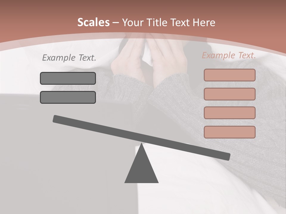 Textile Pool Buttons PowerPoint Template