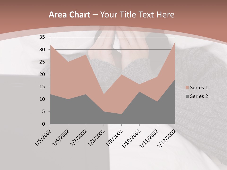 Textile Pool Buttons PowerPoint Template