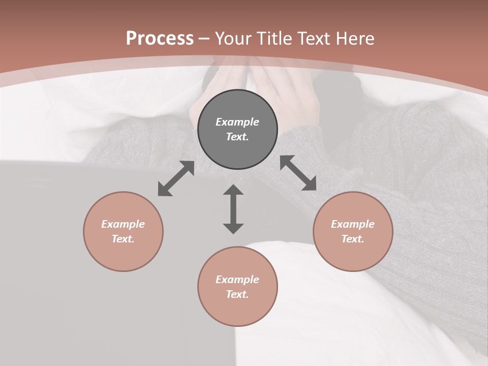 Textile Pool Buttons PowerPoint Template