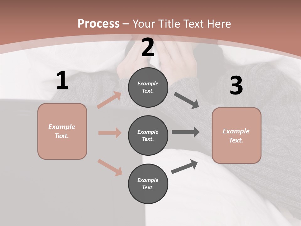 Textile Pool Buttons PowerPoint Template