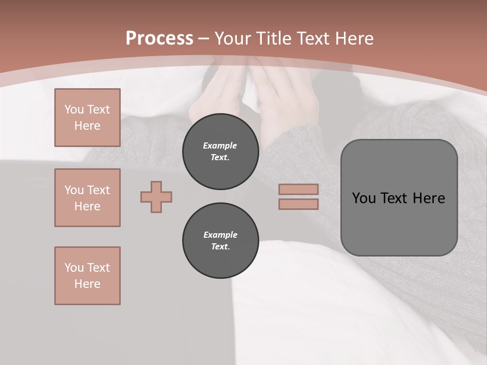 Textile Pool Buttons PowerPoint Template
