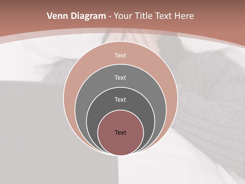 Textile Pool Buttons PowerPoint Template