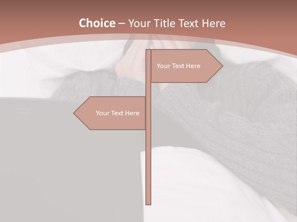Textile Pool Buttons PowerPoint Template