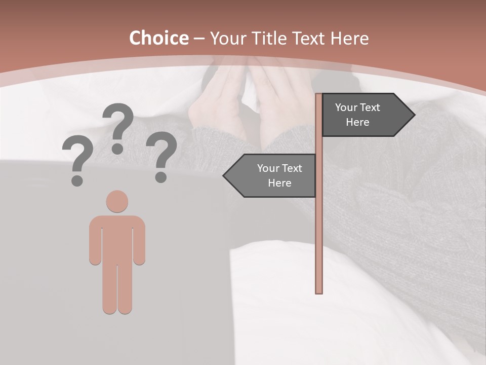 Textile Pool Buttons PowerPoint Template
