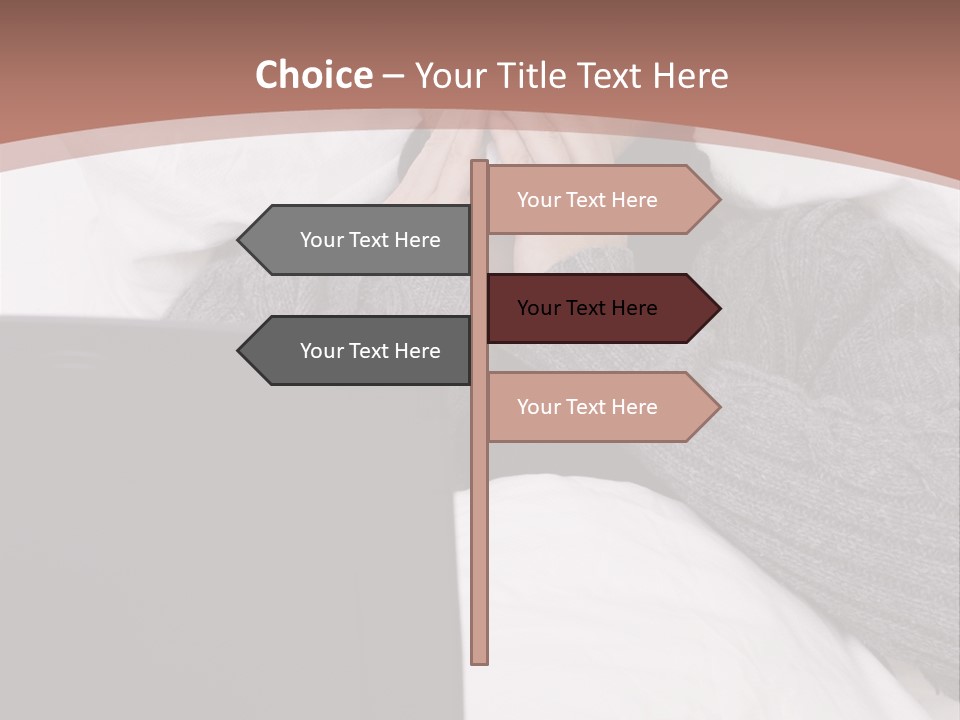 Textile Pool Buttons PowerPoint Template
